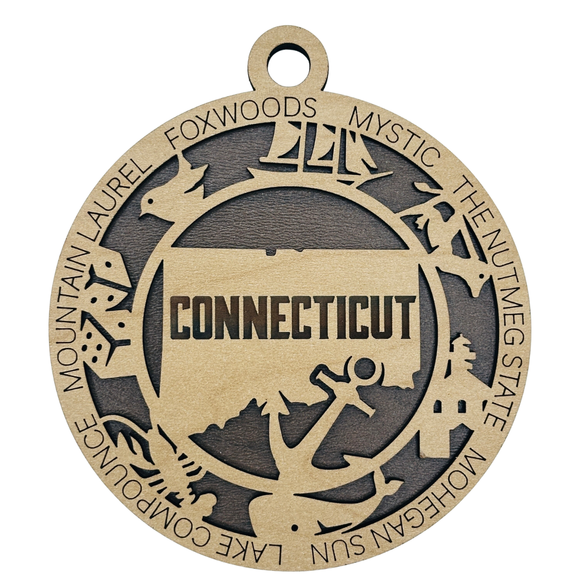 Connecticut Icon Ornament