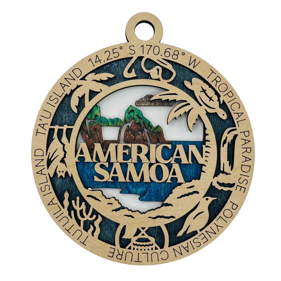 American Samoa Ornament