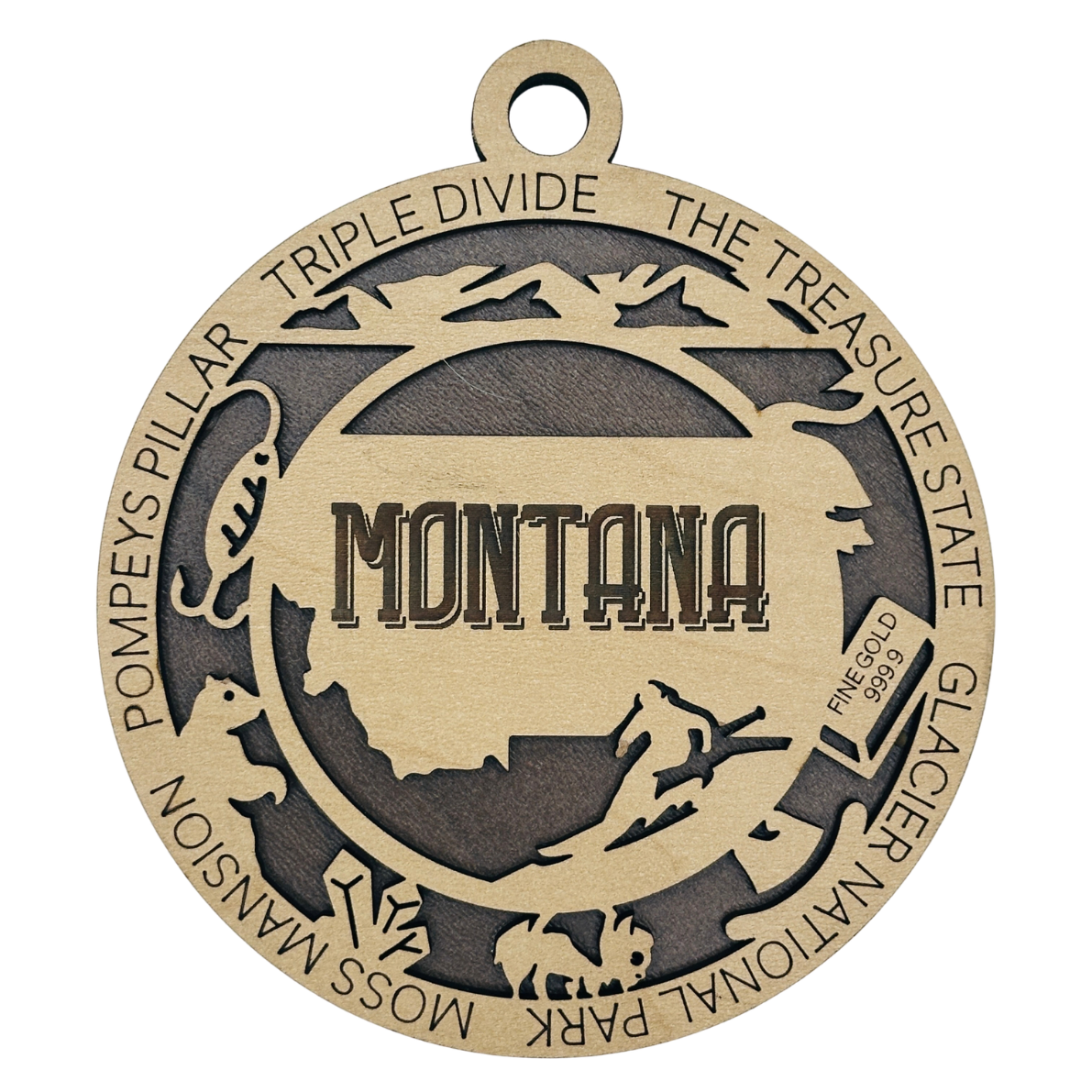 Montana Icon Ornament