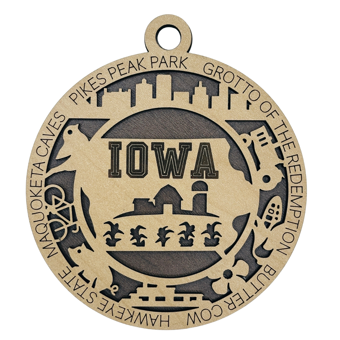 Iowa Icon Ornament