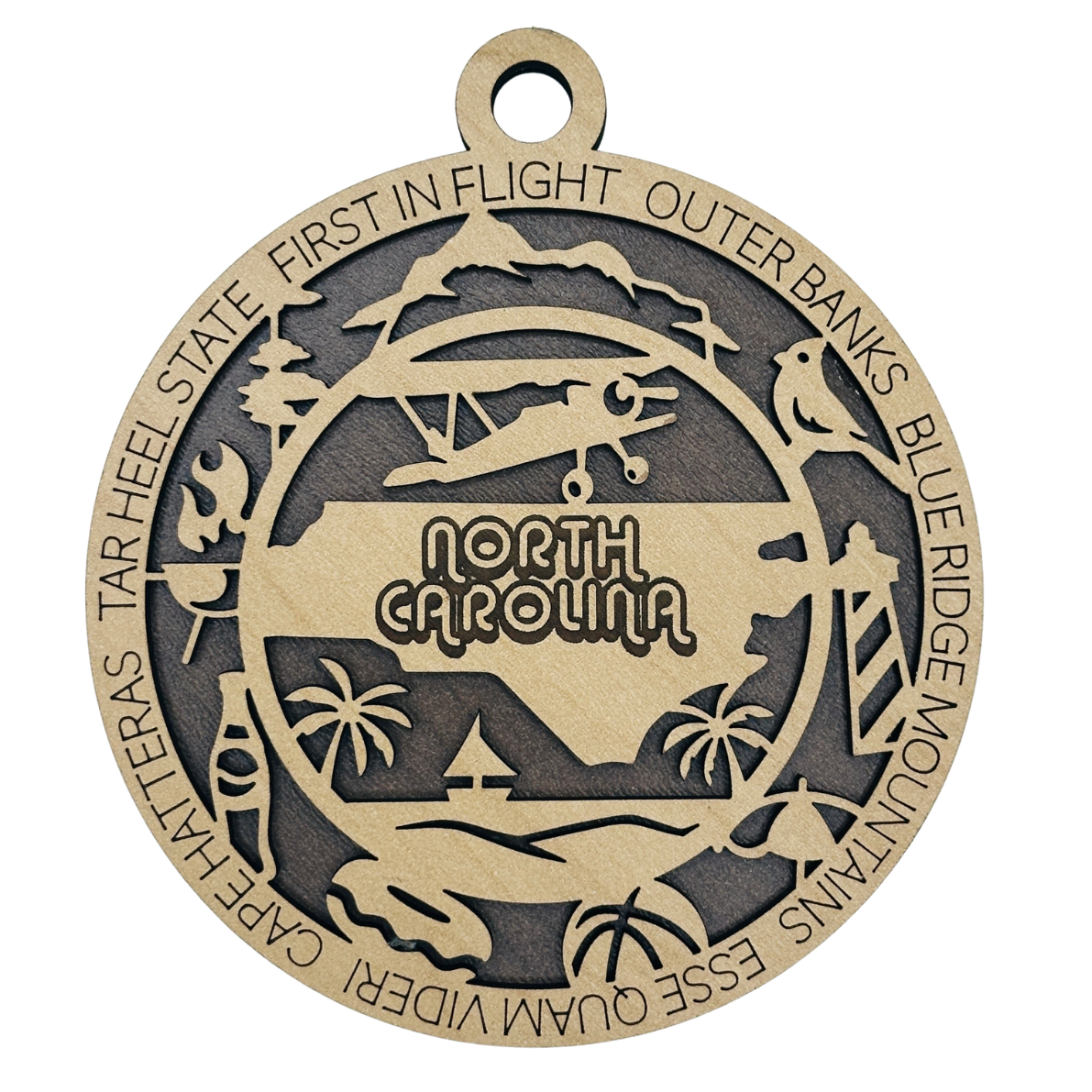 North Carolina Icon Ornament