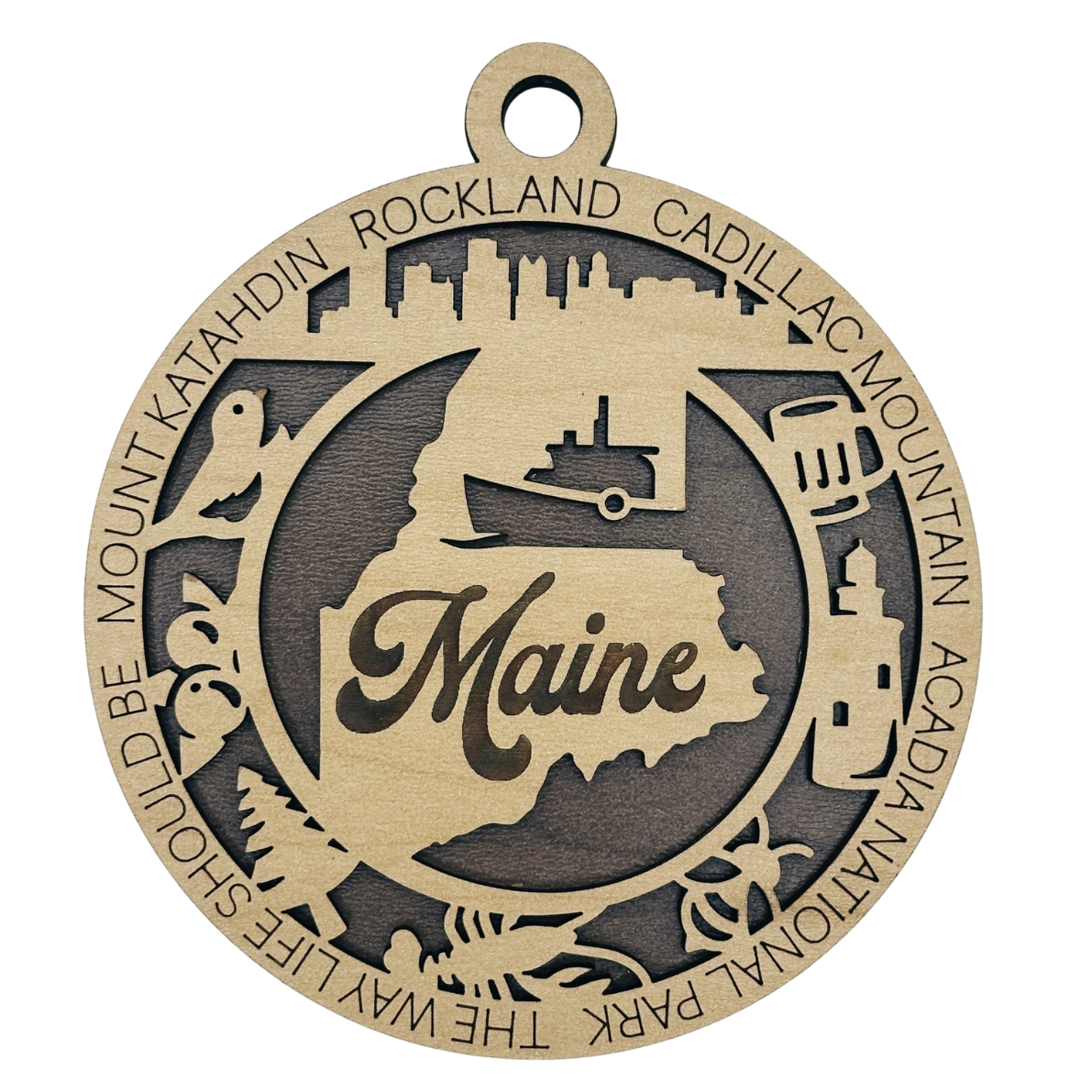 Maine Icon Ornament