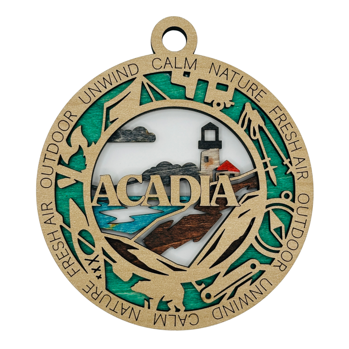 Acadia Icon Ornament
