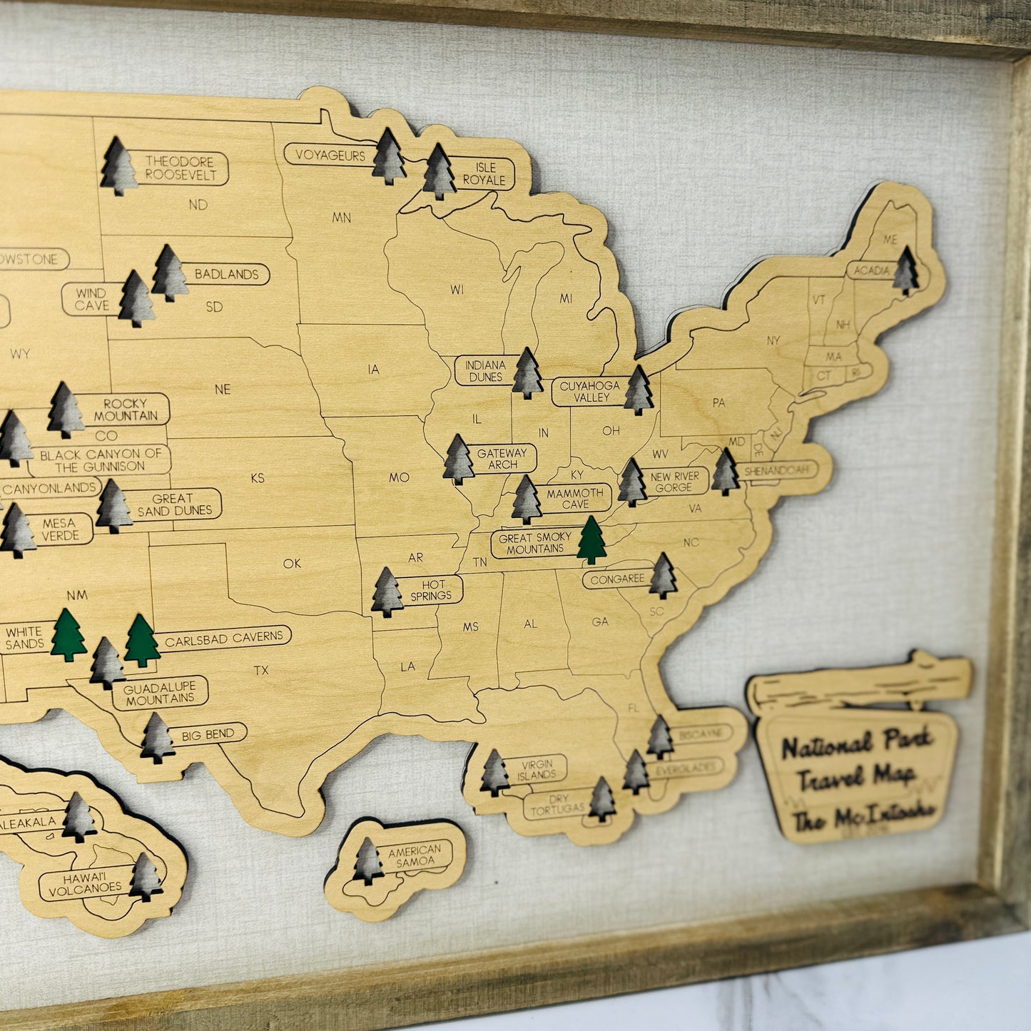 National Park Map