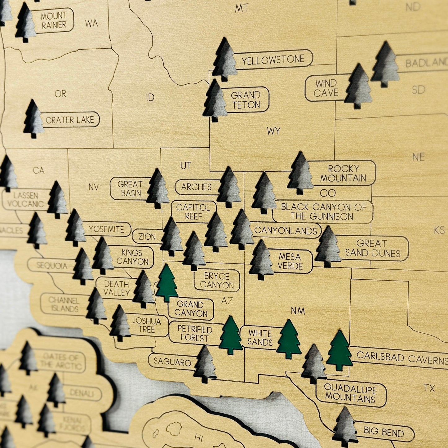 National Park Map