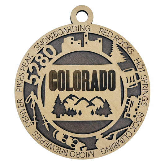 Colorado Icon Ornament
