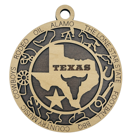Texas Icon Ornament
