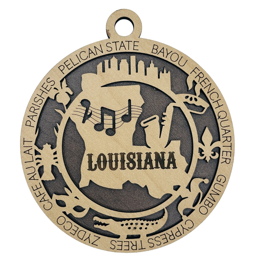 Louisiana Icon Ornament