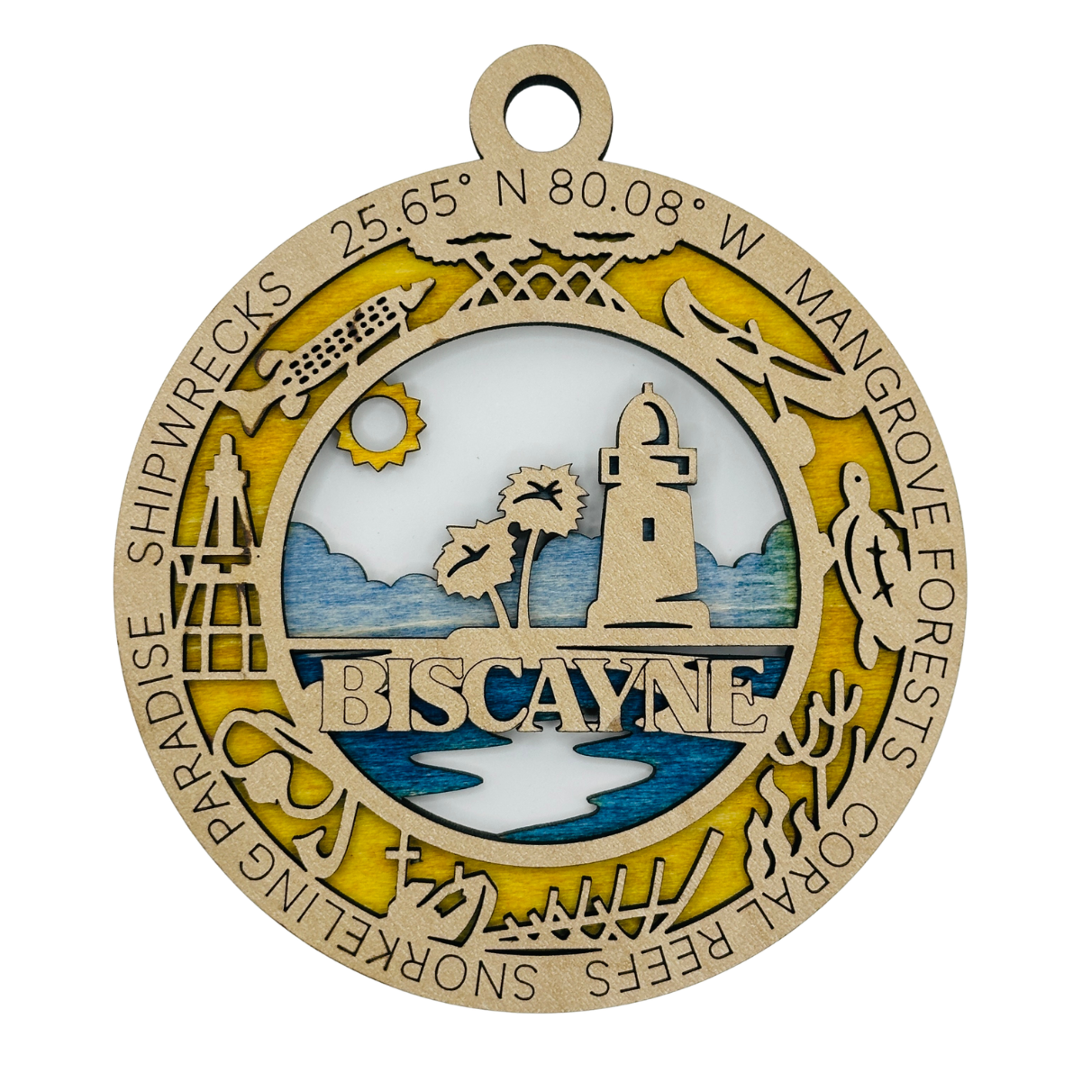 Biscayne Ornament