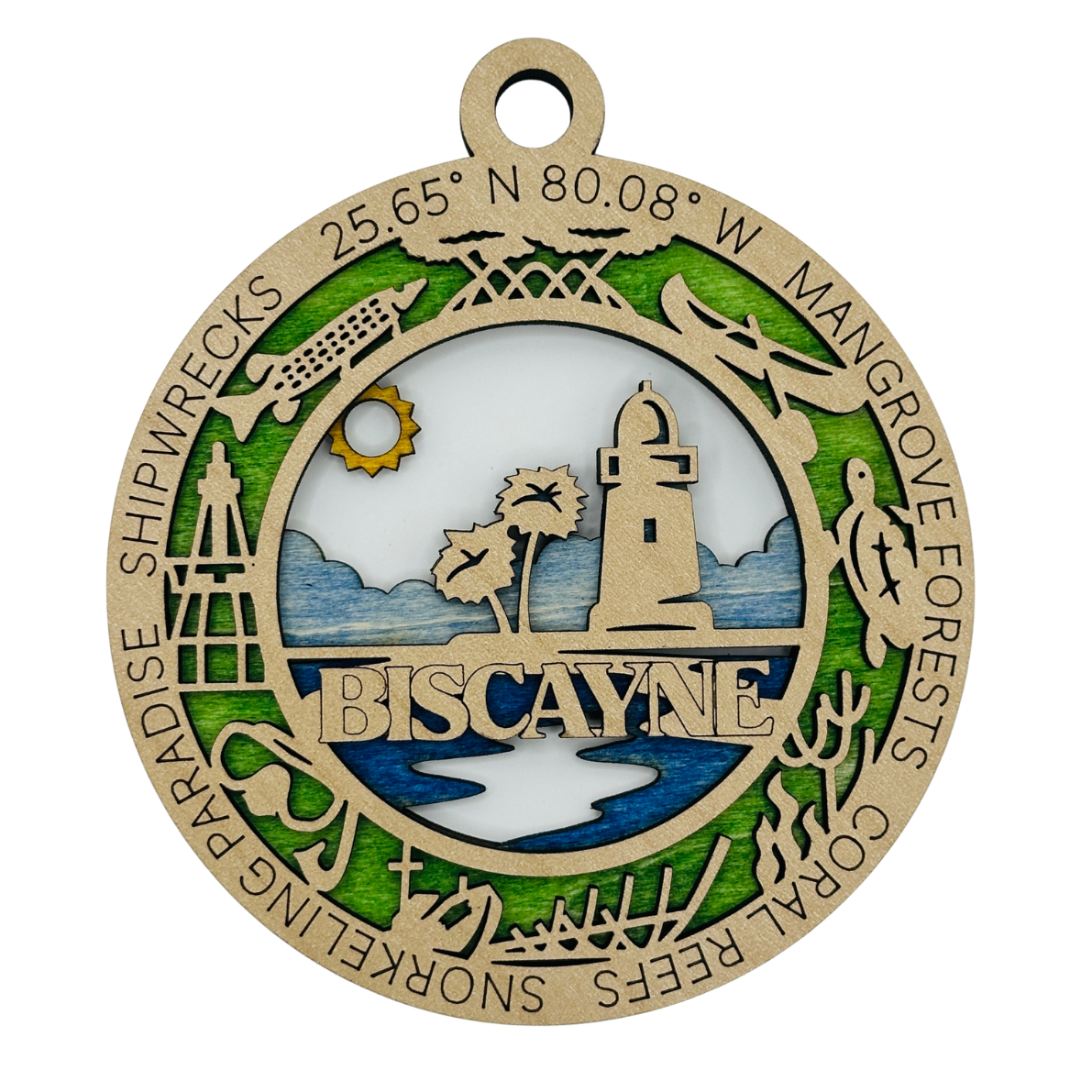 Biscayne Ornament