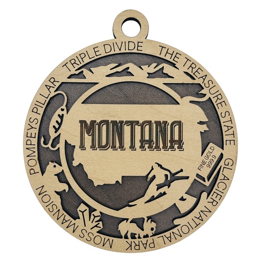 Montana Icon Ornament