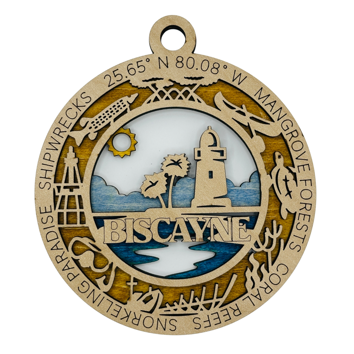 Biscayne Ornament