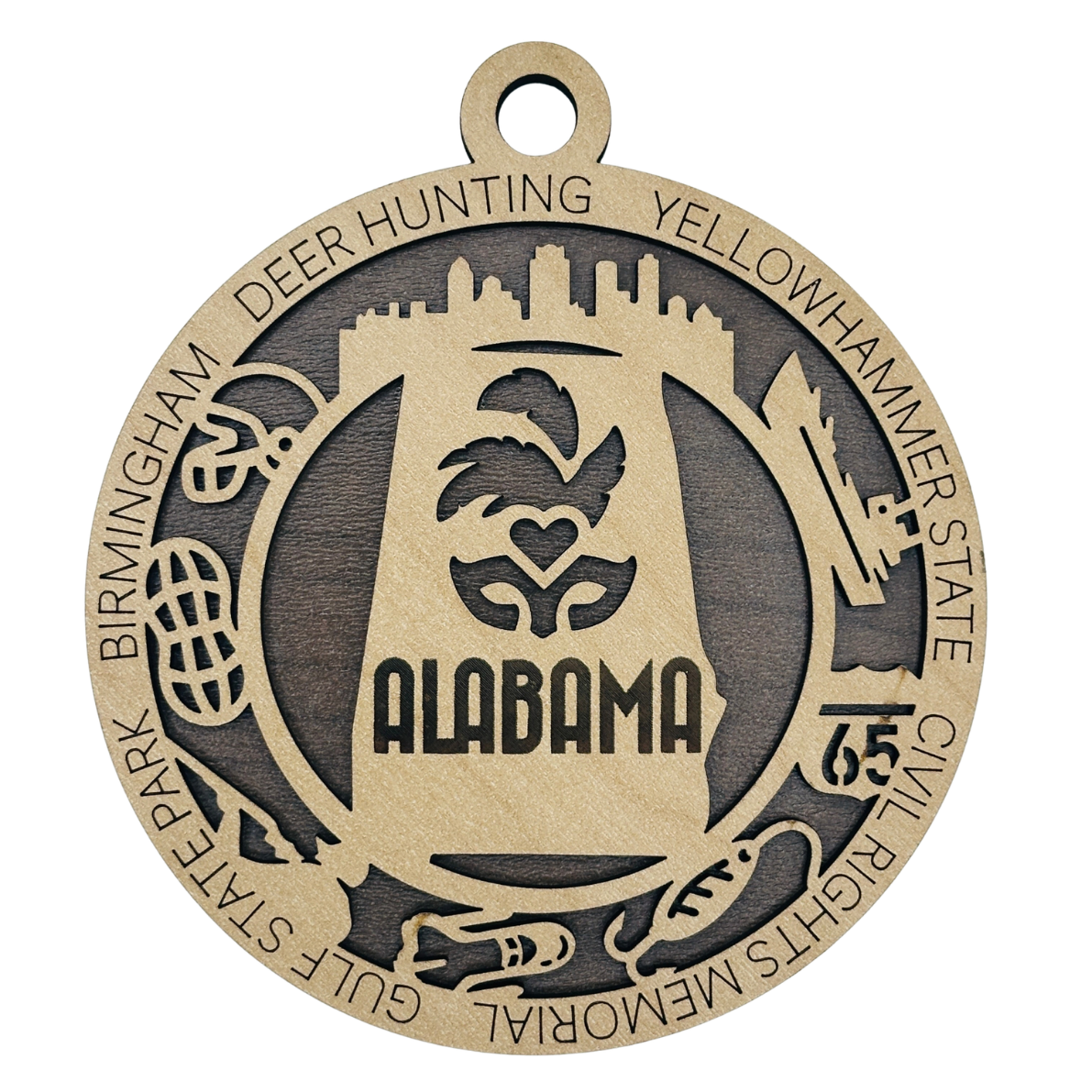 Alabama Icon Ornament