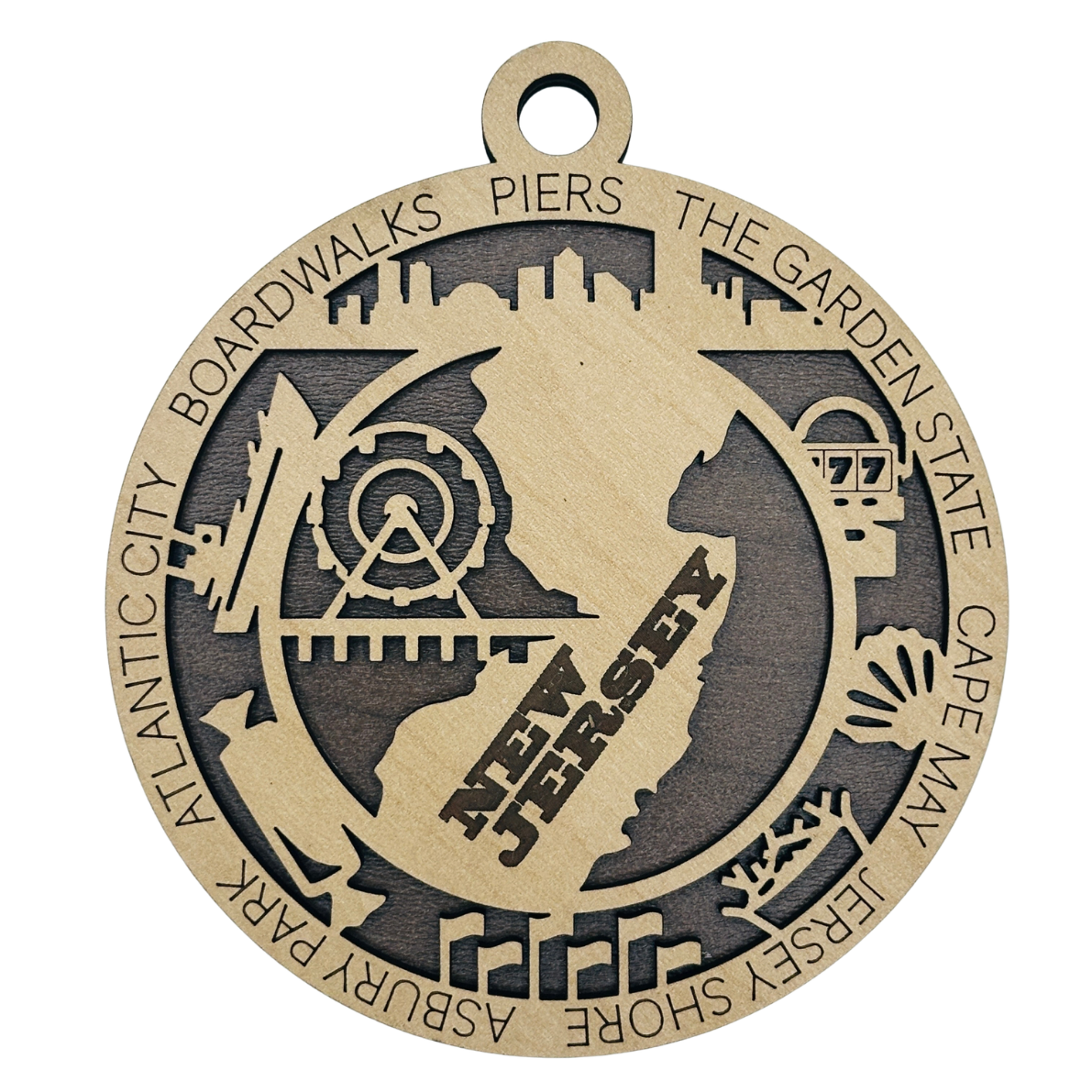 New Jersey Icon Ornament
