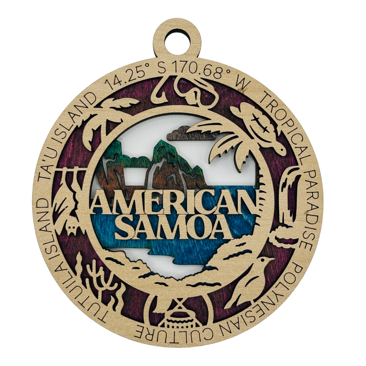 American Samoa Ornament