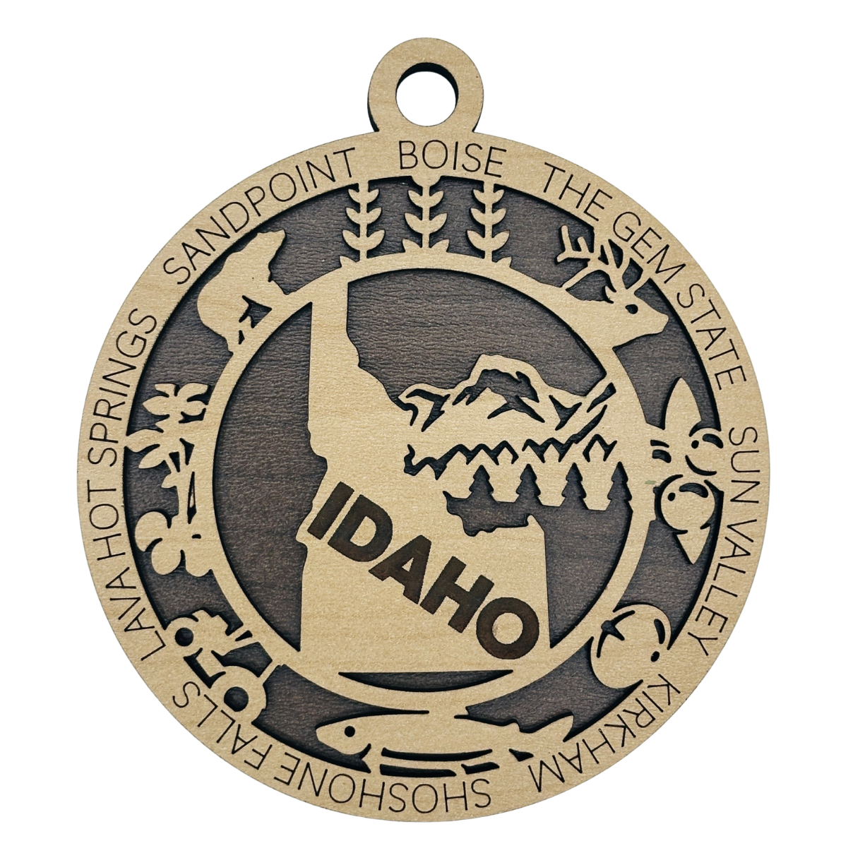 Idaho Icon Ornament