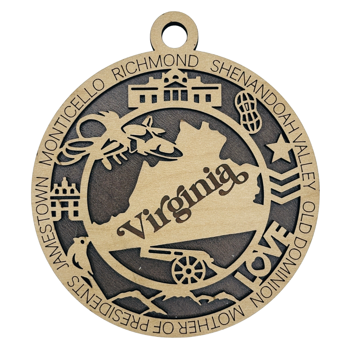 Virginia Icon Ornament
