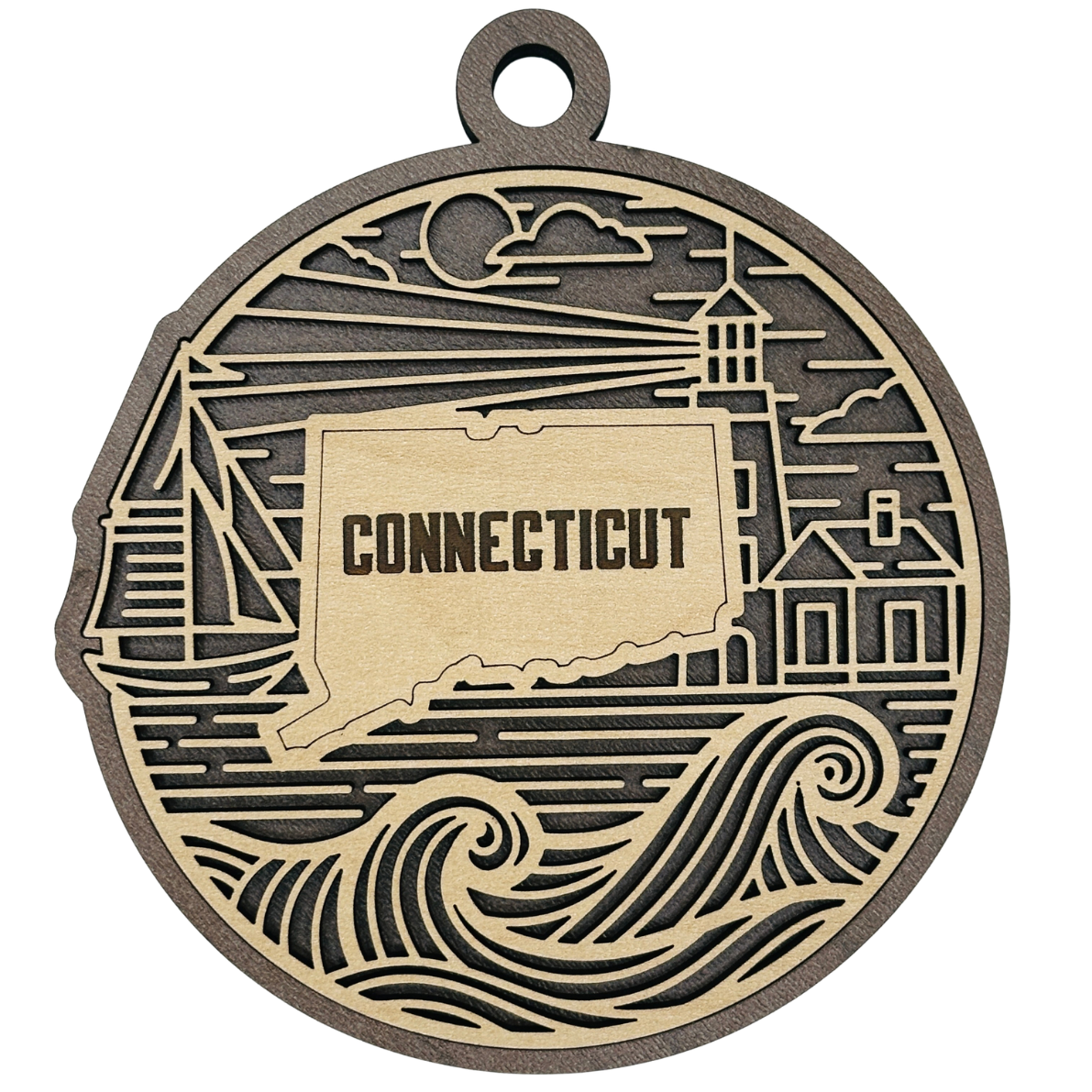 Connecticut Heritage Ornament