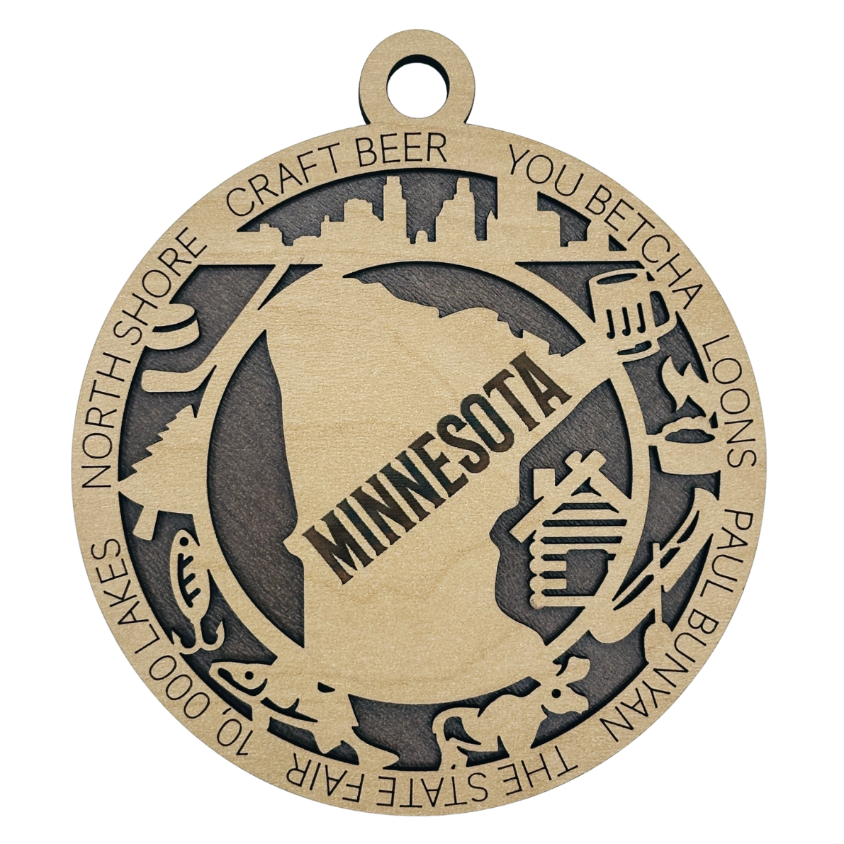 Minnesota Icon Ornament