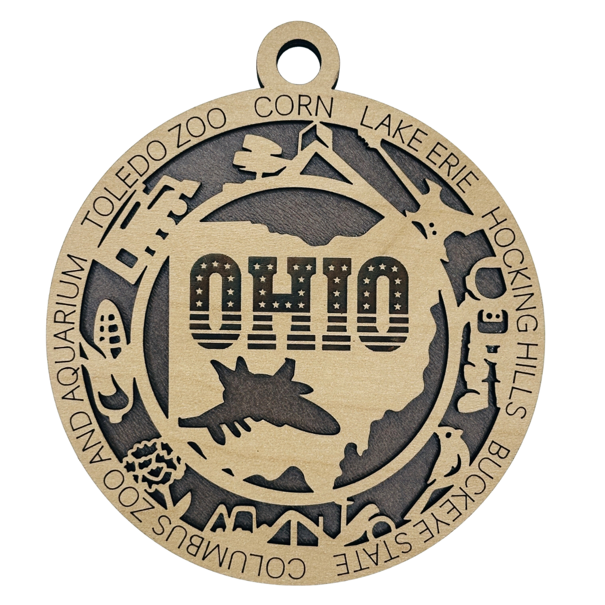 Ohio Icon Ornament