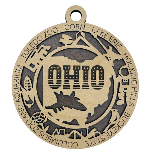 Ohio Icon Ornament