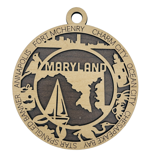 Maryland Icon Ornament