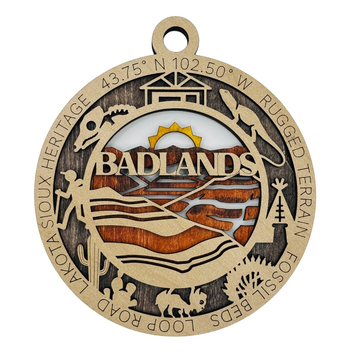 Badlands Ornament