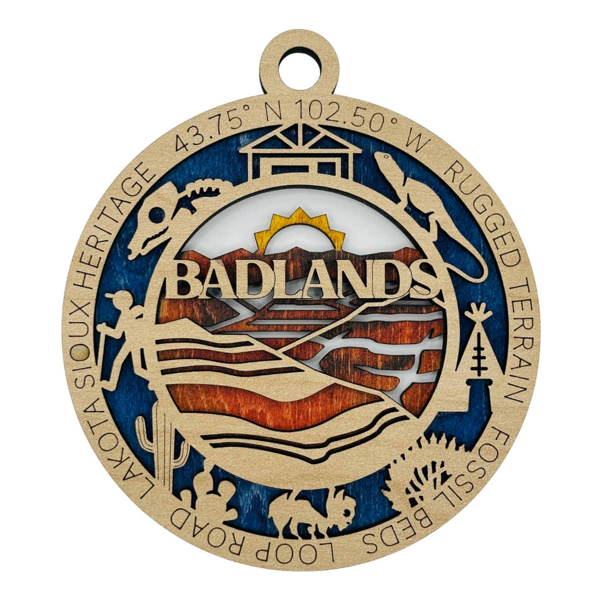 Badlands Ornament