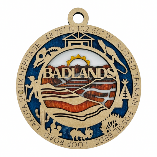 Badlands Ornament