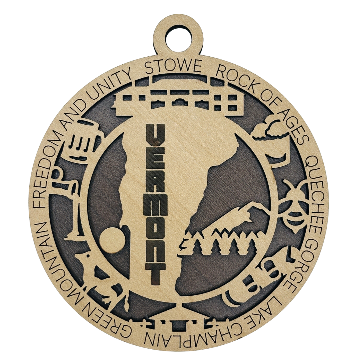 Vermont Icon Ornament
