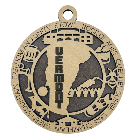 Vermont Icon Ornament