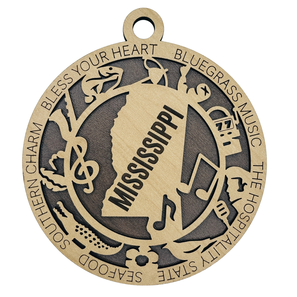 Mississippi Icon Ornament