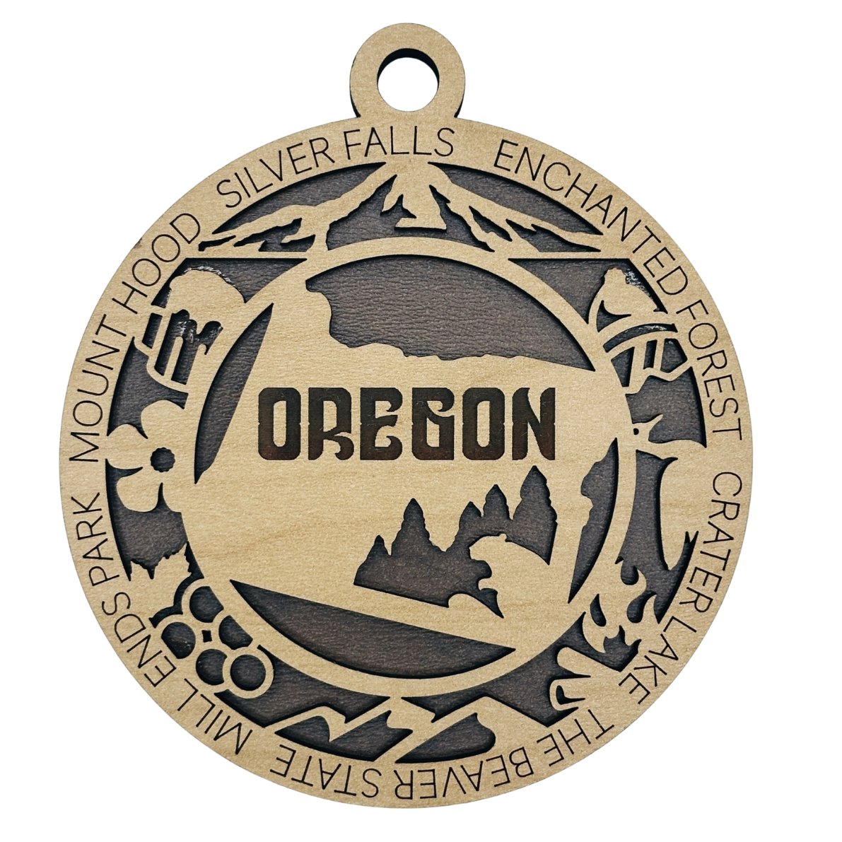 Oregon Icon Ornament