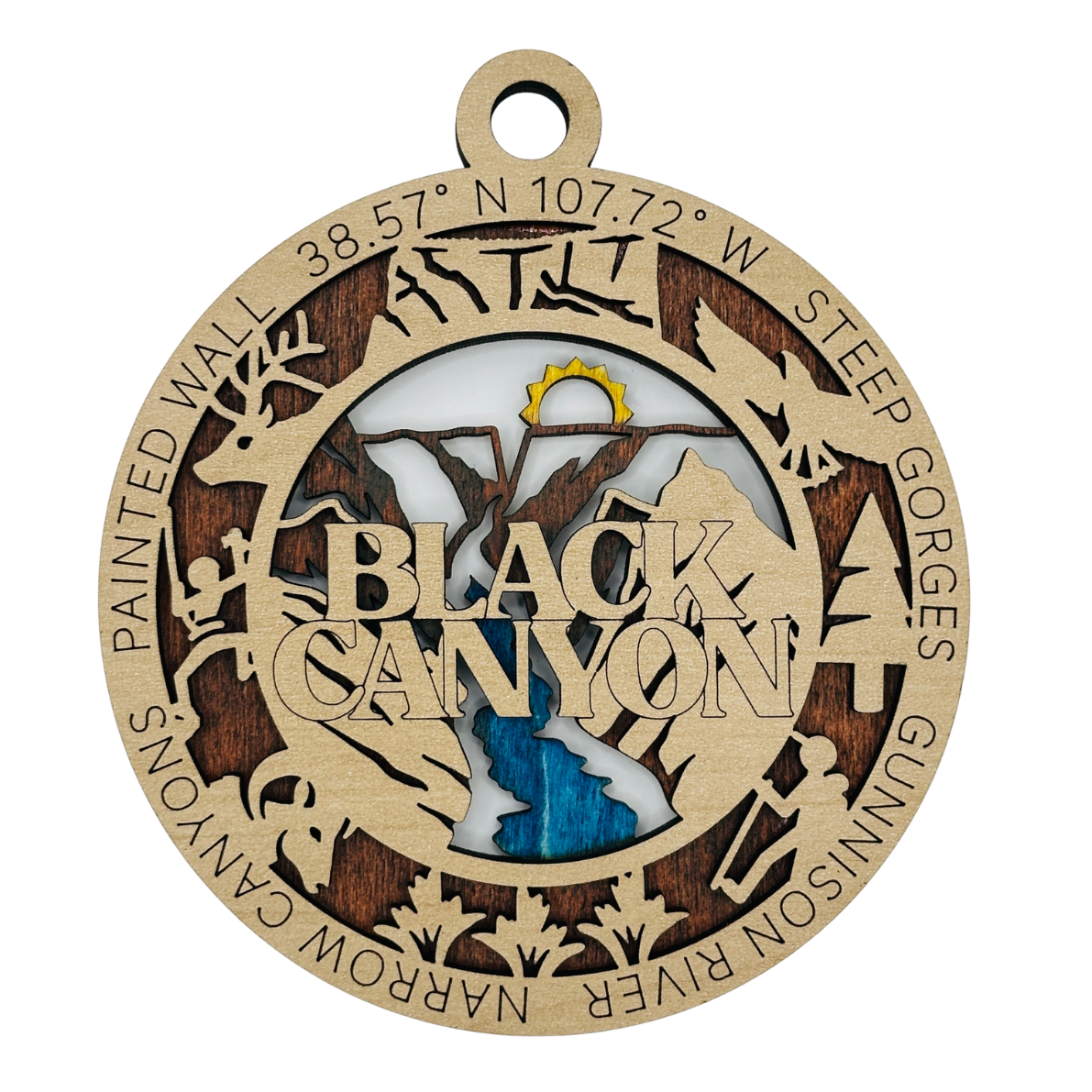 Black Canyon of the Gunnison Ornament