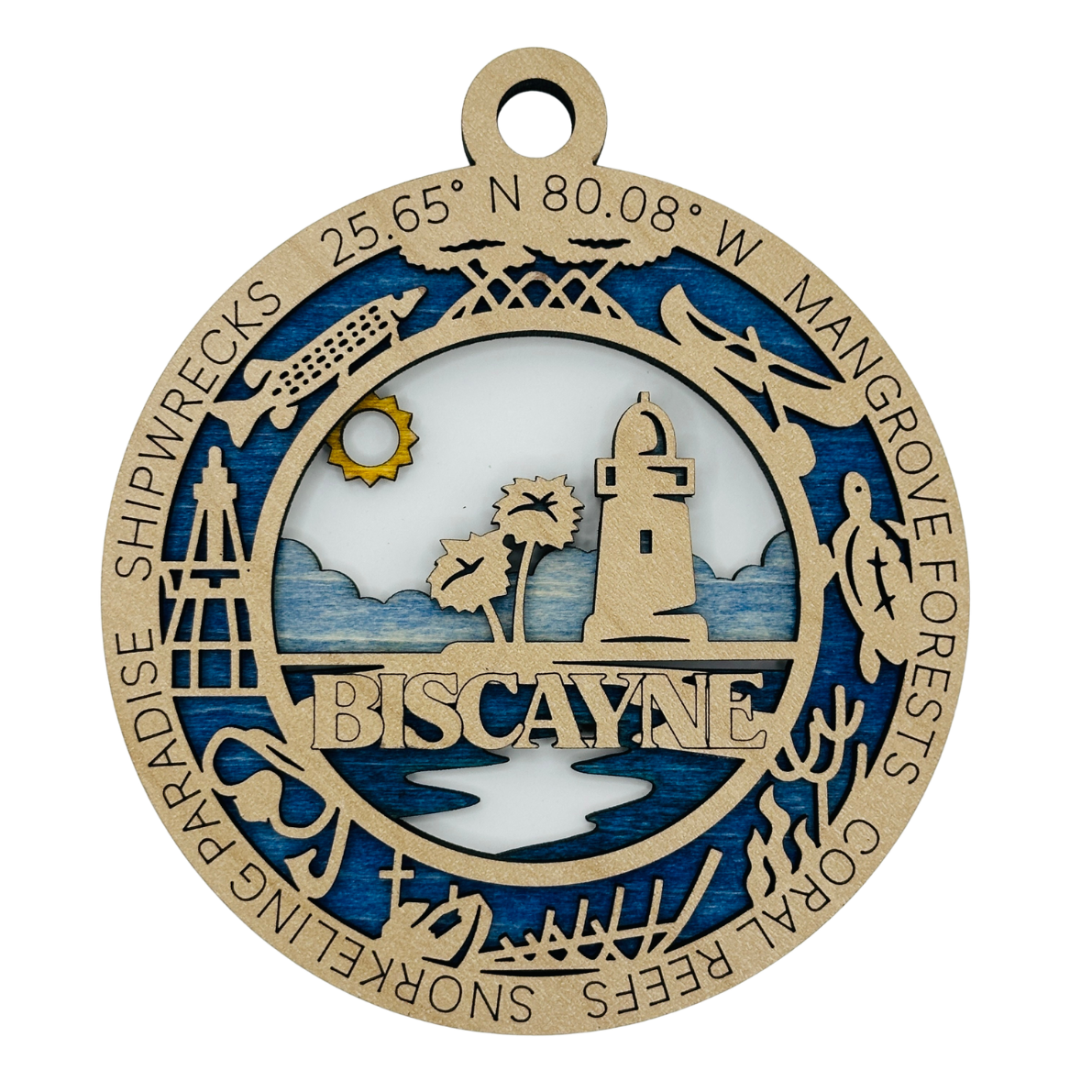 Biscayne Ornament