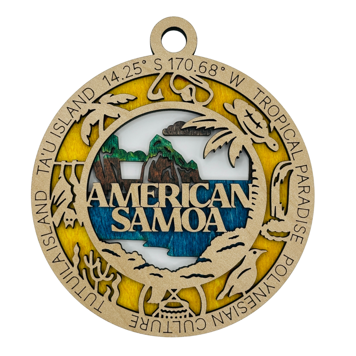 American Samoa Ornament