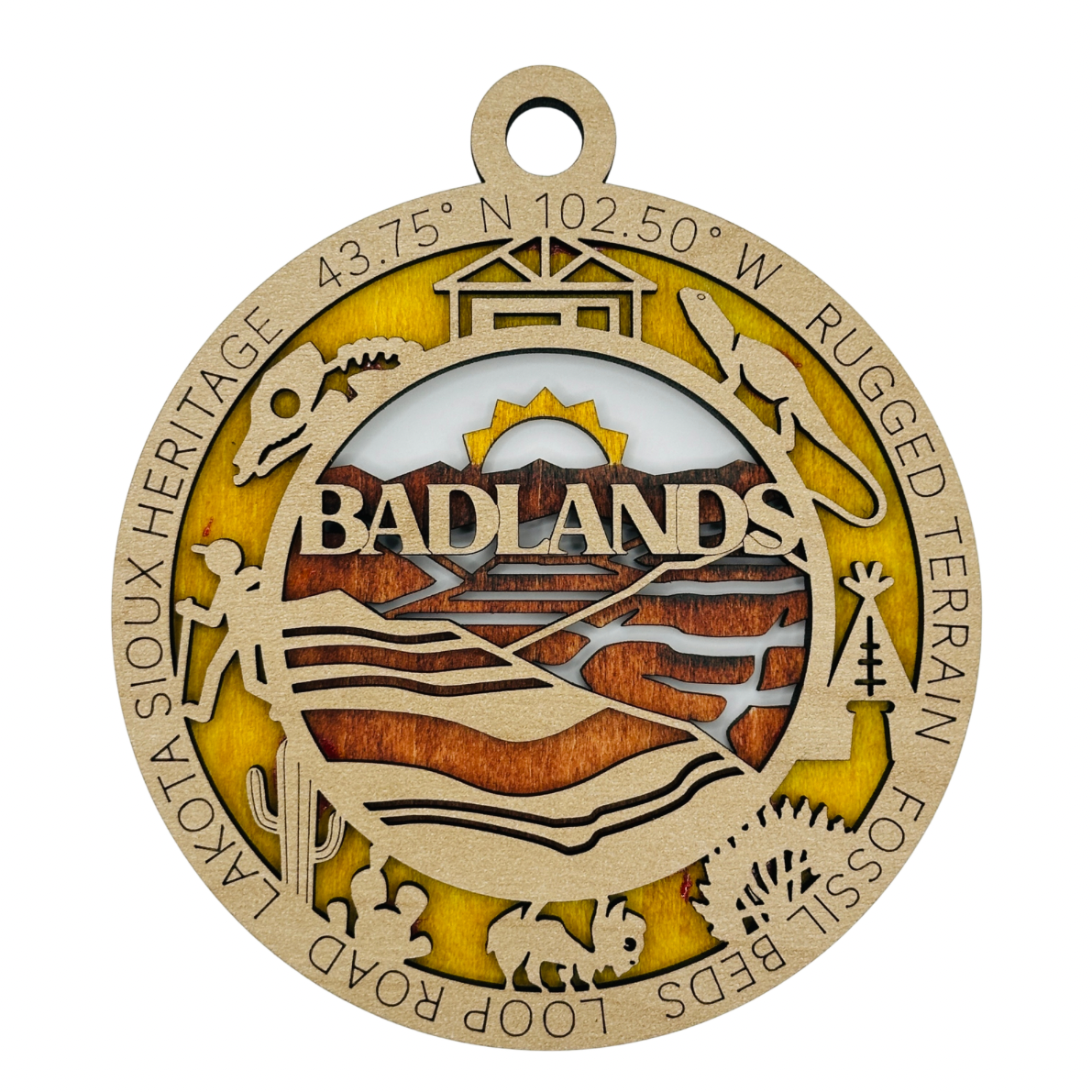 Badlands Ornament