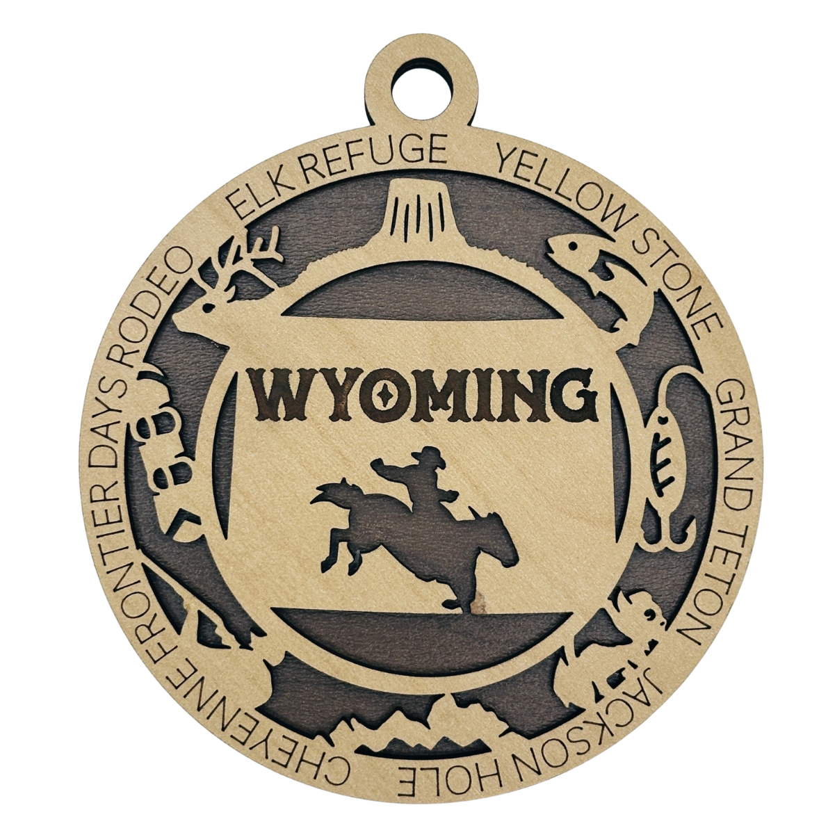 Wyoming Icon Ornament