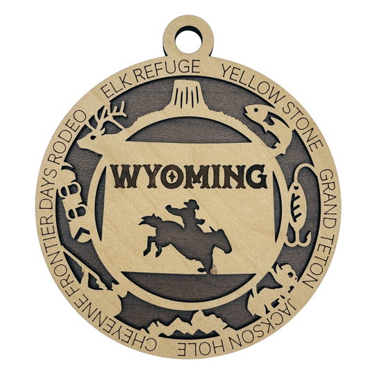 Wyoming Icon Ornament