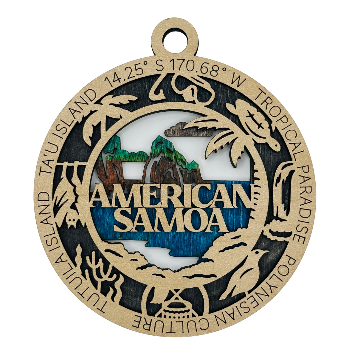 American Samoa Ornament