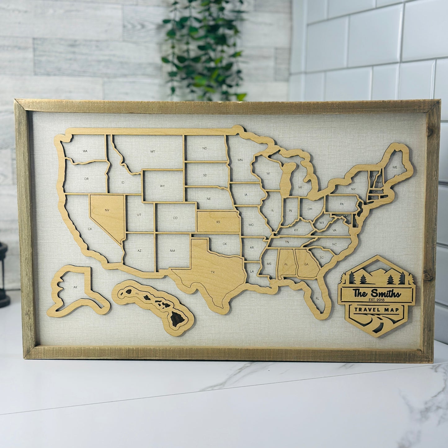 United States Travel Map