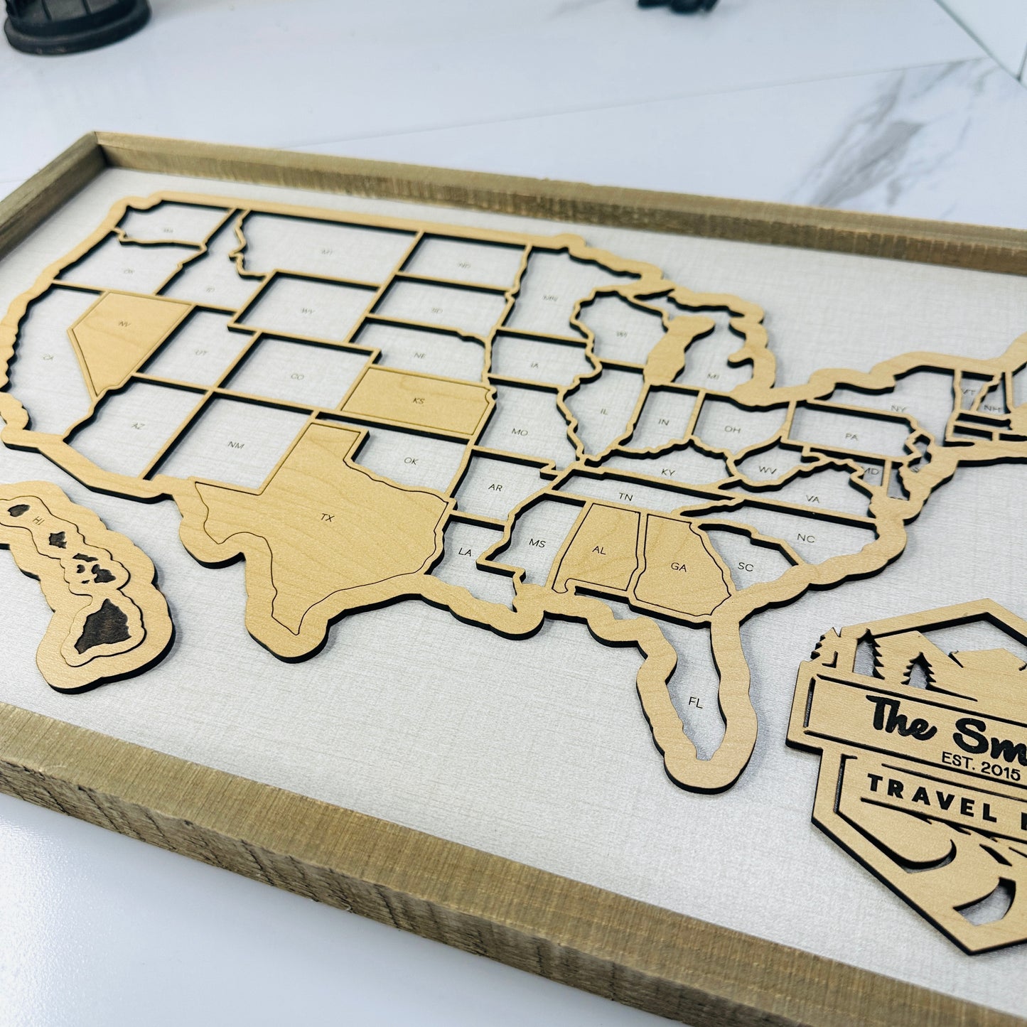United States Travel Map